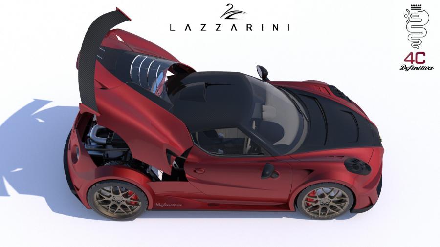  Alfa Romeo 4C Definitiva by Lazzarini Design 2014 года  (фото 7 из 12)